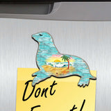 Coastal Creatures Decorative Wooden Magnets Set of 6 by G. Debrekht - Coastal Decor - 8090062G-S6