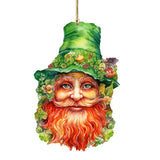 Happy St. Patrick Day Wooden Ornaments by G. DeBrekht Easter Spring Decor - 8652779
