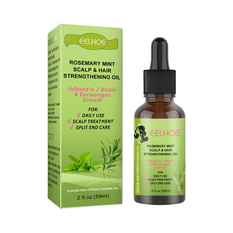 Rosemary Mint Hair Growth Fluid Scalp Massage - Lootquake