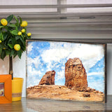 Arte mural de madera con paisaje de los cañones de Hogge de Nature Wonders - Decoración de vida silvestre - 95276B