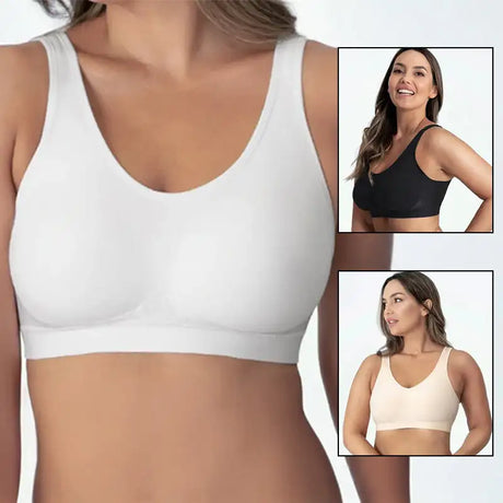 Plus-size S-3XL Premium ShaperBra Women Shaper Bra Sexy Bright Lingerie Female Underwear - Lootquake