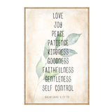 Love Joy Peace - Fruit of the Spirit - Verse Wall Decor - Contemporary Decor - Wooden Script Wall Art - 310332