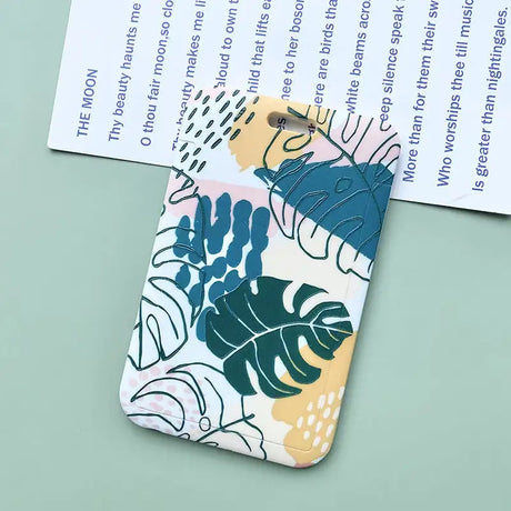 Green Plant Series Simple Fashion Lanyard Card Cover - Lootquake