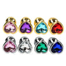 Heart-Shaped Gold Metal Anal Plug Adult Toy - Lootquake