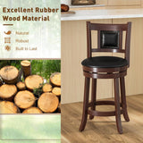 Ergonomic Swivel Bar Stools Set of Two-3