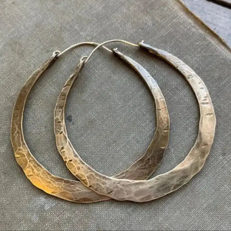 Round Earrings Light Luxury And Simplicity Special-interest Design - Lootquake