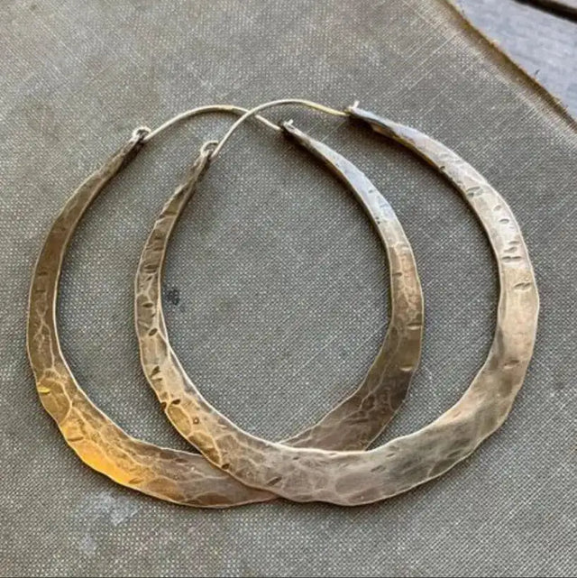 Round Earrings Light Luxury And Simplicity Special-interest Design - Lootquake