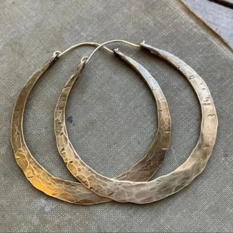 Round Earrings Light Luxury And Simplicity Special-interest Design - Lootquake