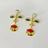 Minority Design Vintage Red Lip Nose Eye Pendant Necklace - Lootquake