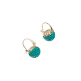 European And American Stylish Round Crystal Ear Clips Women - Lootquake