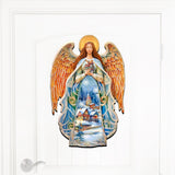 Blessing Home Angel Holiday Door Decor by G. Debrekht - Christmas Decor - 8611021H