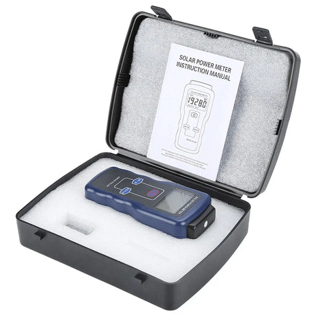 SM206 Digital Solar Power Meter Sun Light Radiation Measuring Testing Instrument - Lootquake