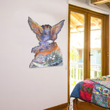 Ángel de nieve para puerta, decoración navideña de Josephine Wall - Decoración navideña - 842131H-JW