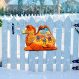 Decoración para puerta del Nacimiento de los Reyes Magos de G. DeBrekht - Decoración navideña del Nacimiento - 8126519H