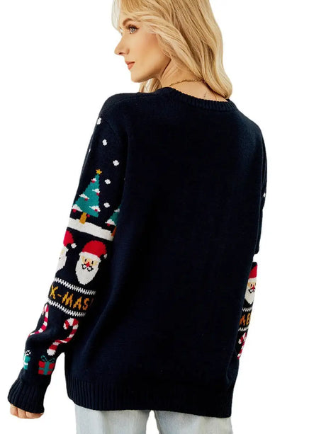 Christmas Tree Jumper Snowman Sweater - Lootquake
