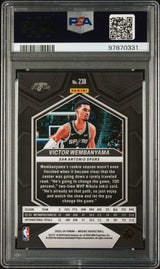 Graded 2023 Panini Mosaic Victor Wembanyama #238 Rookie RC Basketball Card PSA 10 Gem Mint