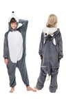 Pyjama une pièce Petrella Animal pour enfants, mignon, costume d'Halloween, Noël, Cosplay, vêtements de nuit unisexes pour garçons et filles - Loup