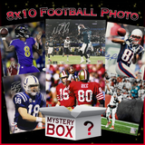 Caja misteriosa con foto de fútbol de 8x10 autografiada/firmada con PSA JSA o Beckett COA 