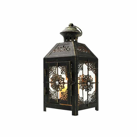9.5" High Decorative Candle Lantern-4