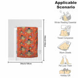 1pc Thanksgiving Turkey Print Flannel Blanket, Soft Warm Throw Blanket Nap Blanket For Couch Sofa Office Bed Camping Travel, Multi-purpose Gift Blanket For All Season