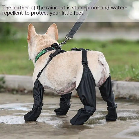 Waterproof Dog Shoes Adjustable Dog Boots Pet Breathbale Shoes For Outdoor Walking Soft French Dog Shoes Pets Paws Protector Pet Products - Lootquake