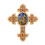 Cruz de madera puntiaguda Starlight Shepherd de D. Gelsinger - Decoración inspiradora - 88387-DG
