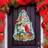 Decoración navideña para la puerta de la Capilla del Cardenal Pequeño por D. Gelsinger - Decoración navideña - 8652809H-DG