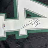 Camiseta de fútbol americano de Filadelfia, negra, enmarcada, autografiada y firmada por Jake Elliott, 35 x 39, certificado de autenticidad (PSA/DNA)