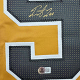 Framed Autographed/Signed Ivan Barbashev 35x39 Las Vegas Gold Hockey Jersey Beckett BAS COA
