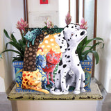 The World We Weave Holiday Door Decor by Laura Seeley - Pets Dog and Cats Decor - 8511013H