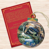 Mer Angel Wooden Ornaments by Josephine Wall - Designocracy - 8451181-JW