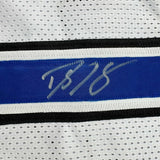 Framed Autographed/Signed Dwight Howard 35x39 Orlando White Basketball Jersey JSA COA