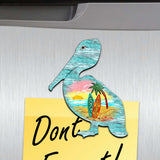 Coastal Creatures Decorative Wooden Magnets Set of 6 by G. Debrekht - Coastal Decor - 8090062G-S6