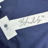 Camiseta de fútbol del Día de Acción de Gracias de Dallas, enmarcada, autografiada y firmada por Brandon Aubrey, 35 x 39, Beckett BAS COA