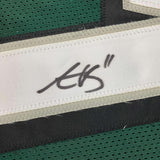 Framed Autographed/Signed AJ A.J. Brown 35x39 Philadelphia Green Football Jersey PSA/DNA COA