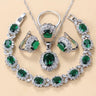 Earrings Necklace And Ring For Women 4 PCs Set - Lootquake