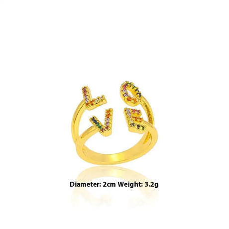 European And American Fashion And Fully-jewelled Hollow Butterfly Opening Ring Women - Lootquake