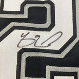 Camiseta de béisbol negra de Chicago Beckett BAS COA enmarcada, autografiada y firmada por Yasmani Grandal, 35 x 39