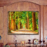 Laverriere Forest Art Wooden Wall Art by Nature Wonders - Nature Wildlife Decor  - 95244B