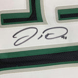 Camiseta de fútbol negra de Filadelfia de Jordan Davis, enmarcada, autografiada y firmada, 35 x 39, JSA COA