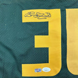 Camiseta de baloncesto verde Seattle de 35 x 39, enmarcada, autografiada y firmada por Breanna Stewart (JSA COA)