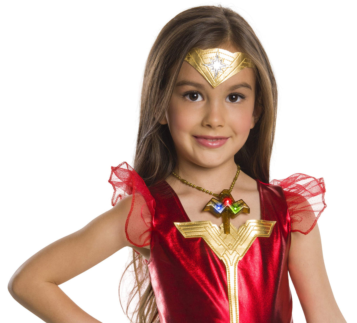 DC Comics Wonder Woman Light Up Necklace Costume Accessory