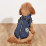 Pet Warm Dog Cotton-padded Clothes Fleece-lined Thickened Reflective Gallus - Lootquake