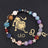 Twelve Constellation Constellation Bracelet Natural Stone Cut Color - Lootquake