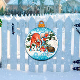 Decoración navideña para puerta "Amigos del bosque" de G. DeBrekht - Decoración navideña - 8173412H