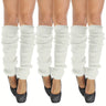 3 pares de calentadores de piernas de punto acanalado, calcetines largos informales de moda para invierno, térmicos, estilo JK, para mujeres y niñas.