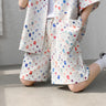 Summer New Chessboard Plaid Shirt Short Sleeve Shorts Suit - Lootquake