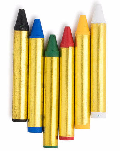 6 Color Face Paint Crayons