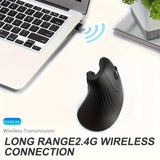 Ergonomic 2.4G Wireless Mouse, Right-Handed Optical Gaming Mouse, Battery Powered, Plastic, Crystal Embellishment, Compatible with Windows XP, Non-Wireless, for PC, Laptop, Home Office