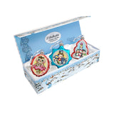 Adornos navideños de cristal de mercurio de Jamie Mills-Price - Decoración navideña - 770138S3-MP